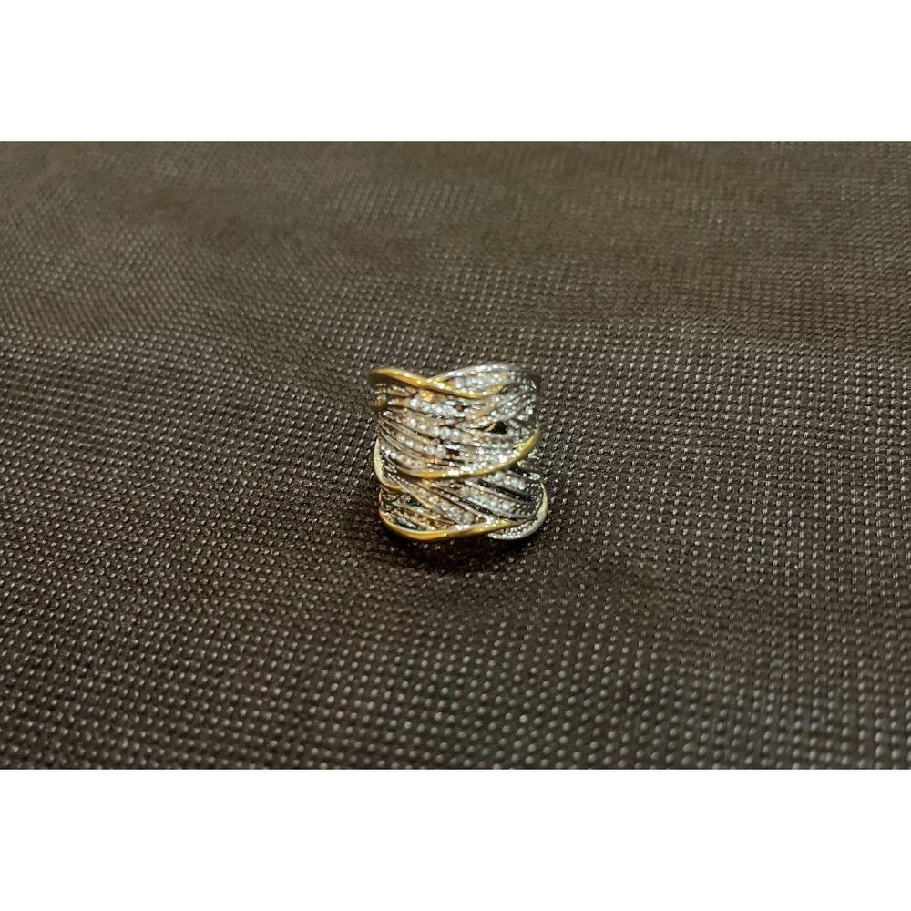 BRAND NEW 925 Sterling Silver Braided Finger Ring - Picture 5 of 5